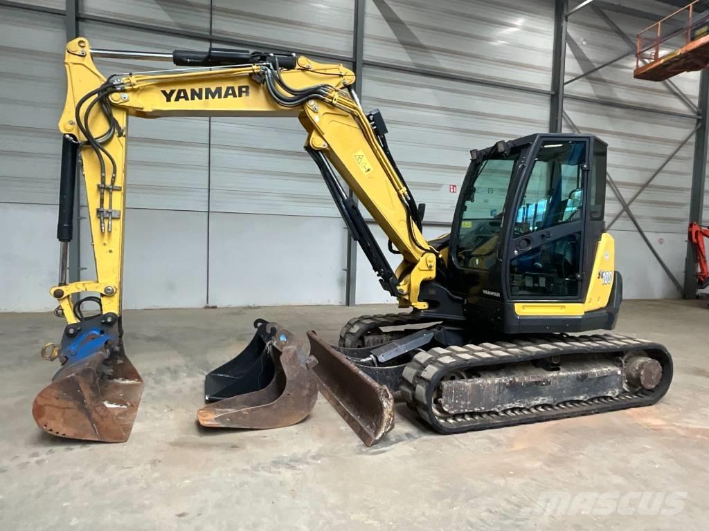 Yanmar SV 100 - 2A - 2PB Midi rýpadla 7t - 12t
