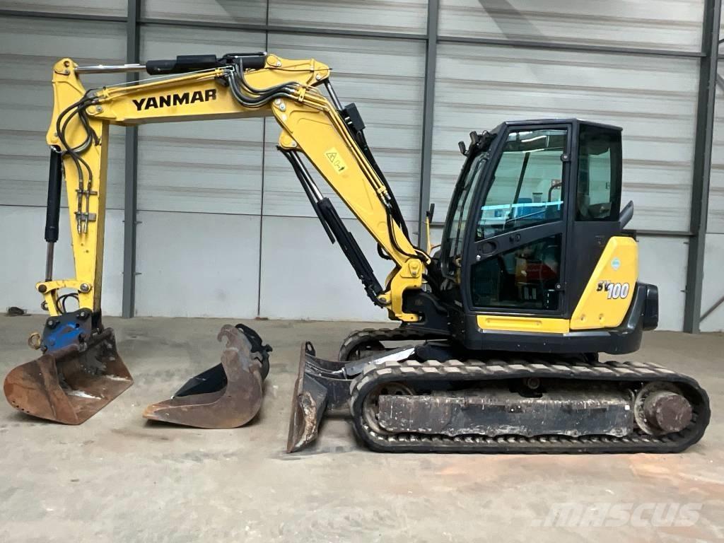 Yanmar SV 100 - 2A - 2PB Midi rýpadla 7t - 12t