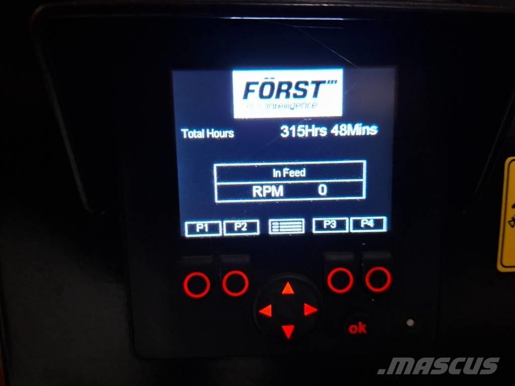 Forst ST8D Štěpkovače