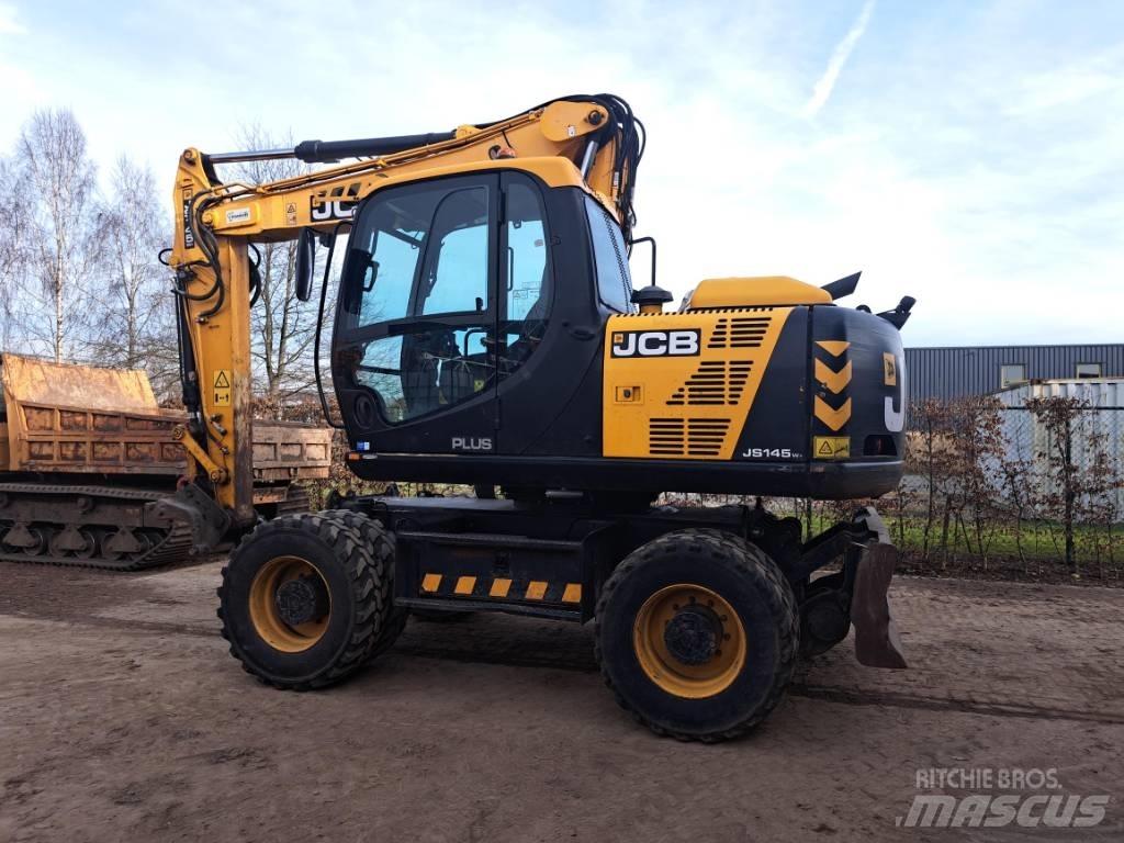 JCB JS 145 W Kolová rýpadla