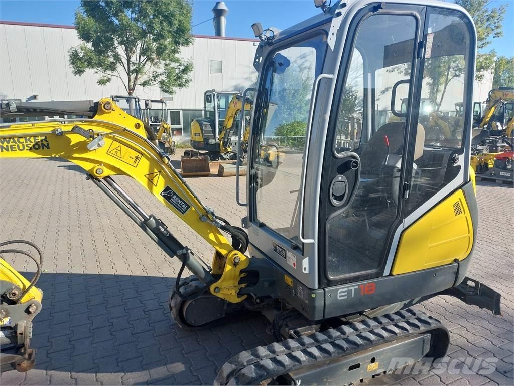 Wacker Neuson ET18 Pásová rýpadla