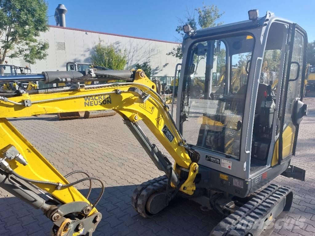 Wacker Neuson ET18 Pásová rýpadla