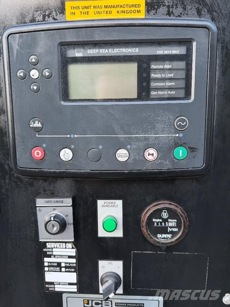 JCB G 300 RSJD Naftové generátory