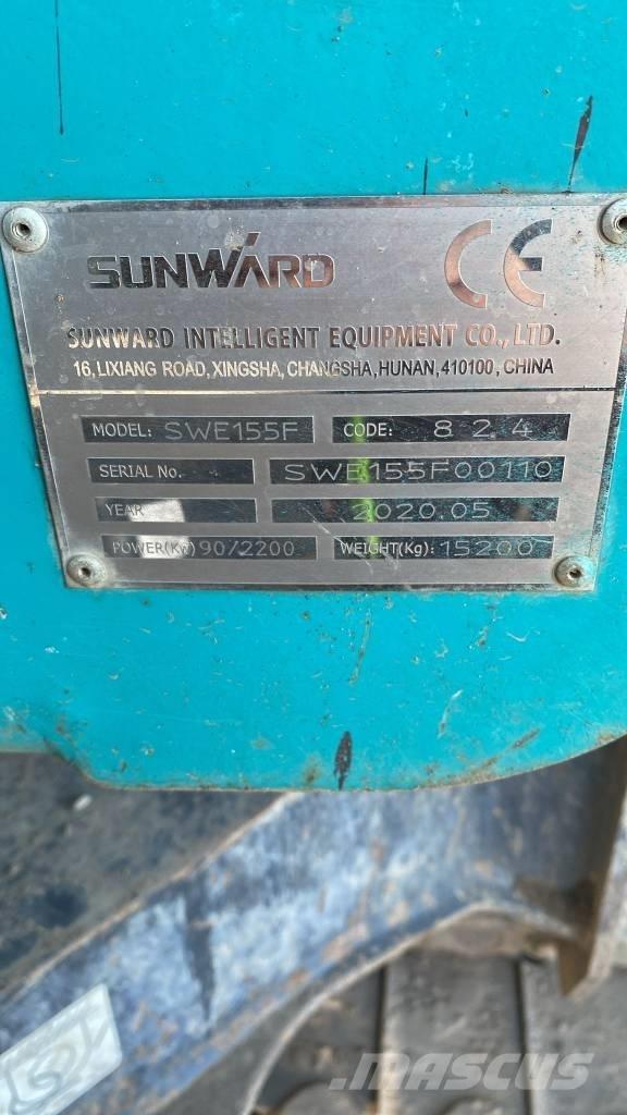 Sunward SWE 155 F Pásová rýpadla