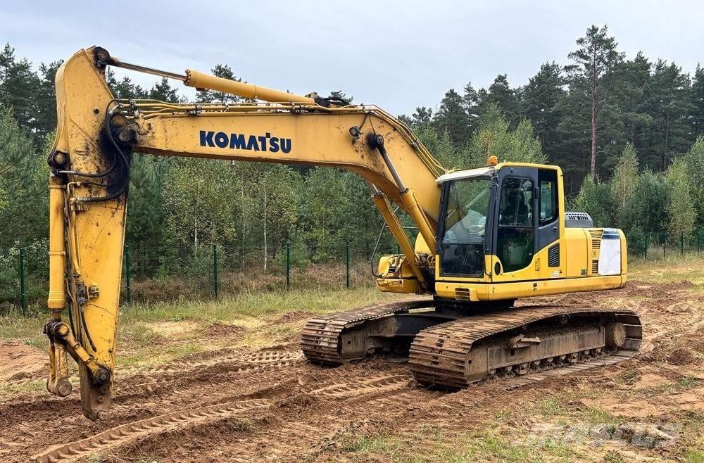 Komatsu PC 210 LC Pásová rýpadla