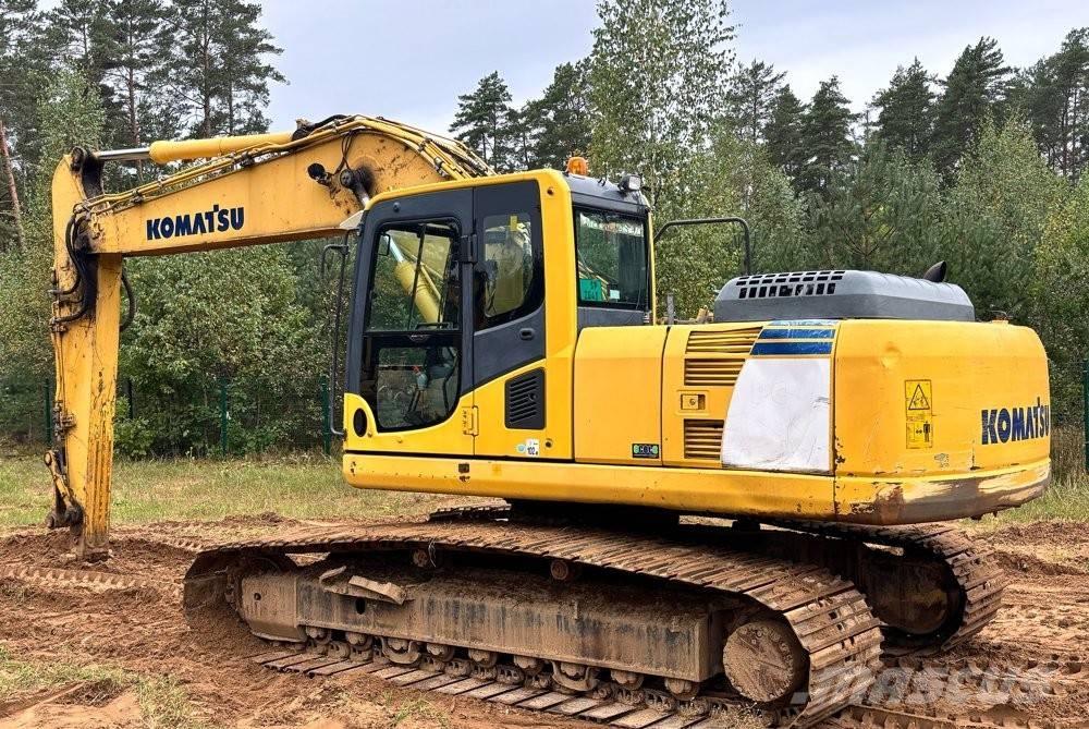 Komatsu PC 210 LC Pásová rýpadla