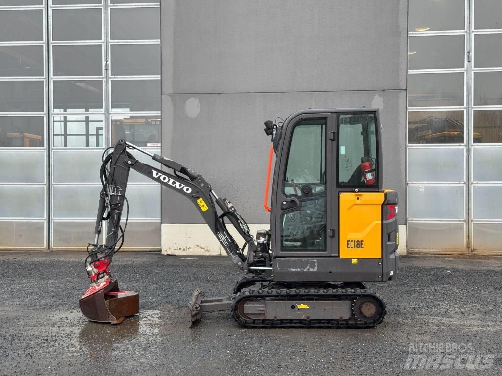 Volvo EC 18 E Mini rýpadla < 7t