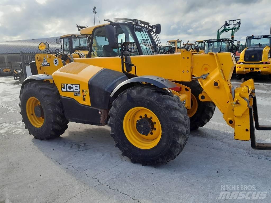 JCB 560-80 Teleskopické manipulátory
