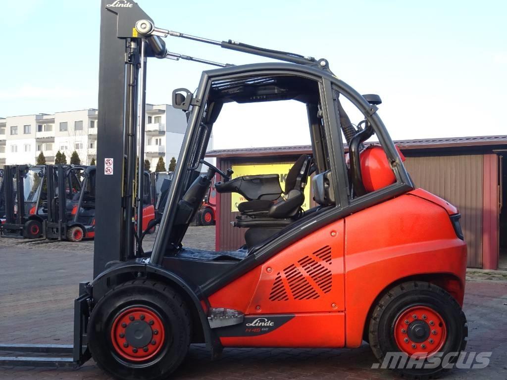 Linde H45T-02 LPG vozíky