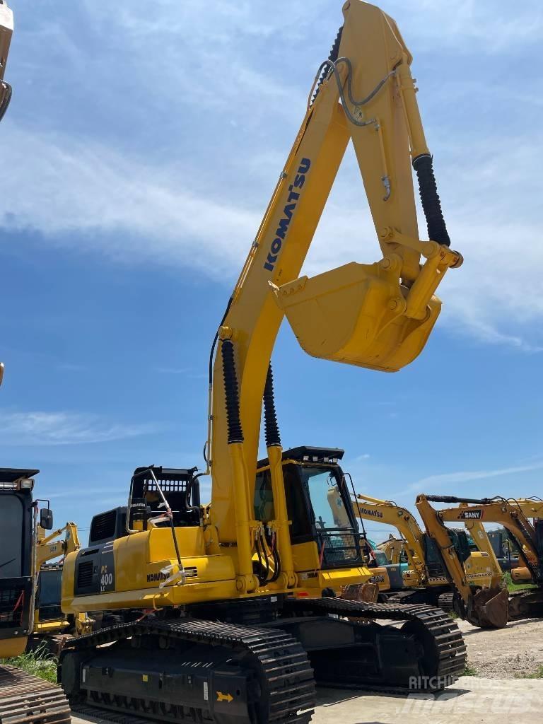 Komatsu PC 400 Pásová rýpadla