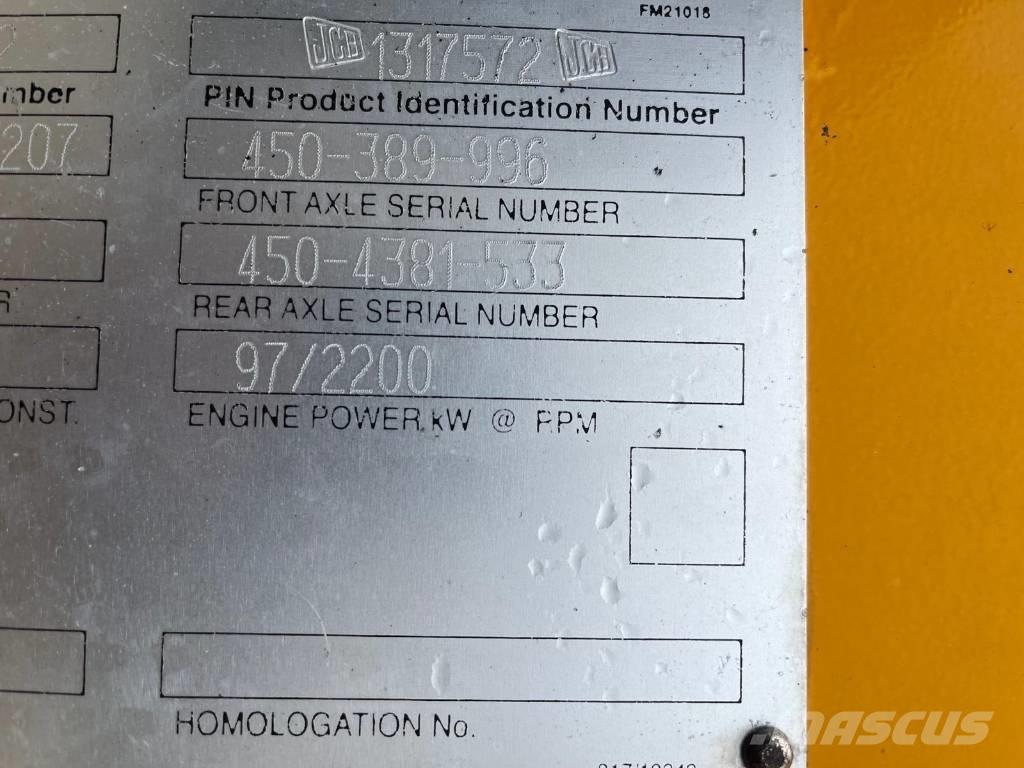 JCB 416 HT Kolové nakladače