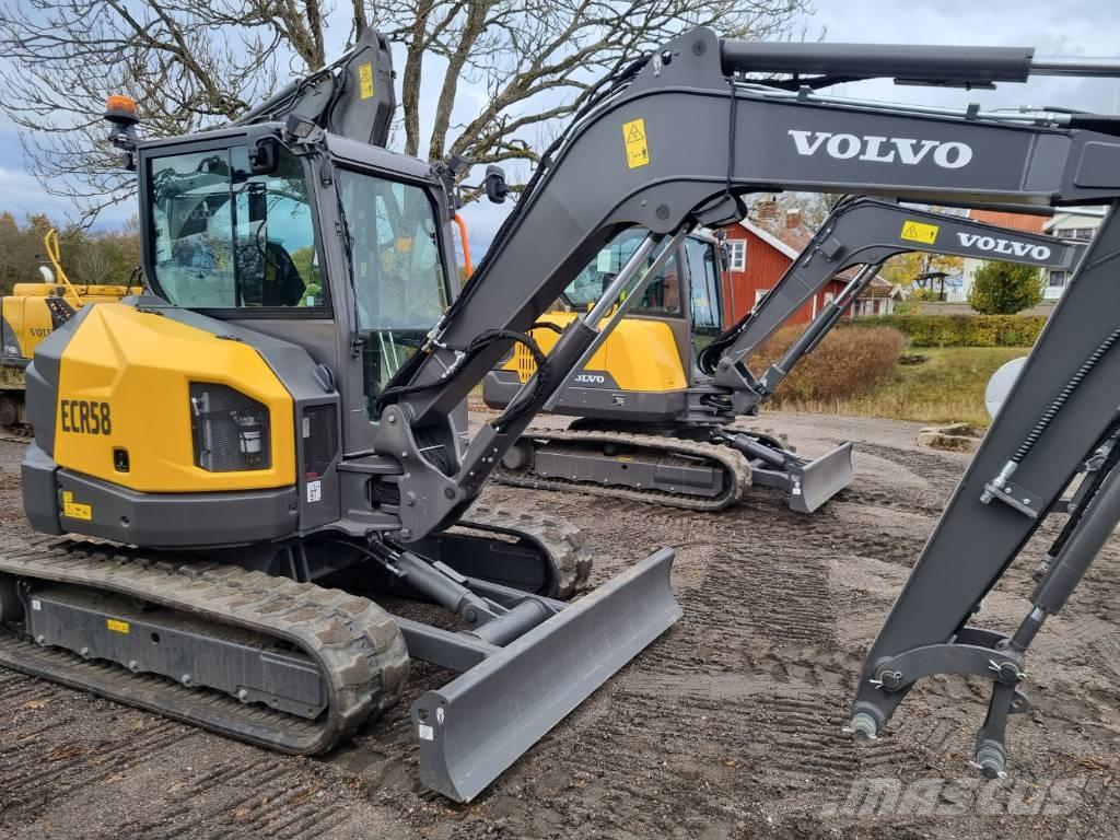 Volvo ECR58 F Mini rýpadla < 7t
