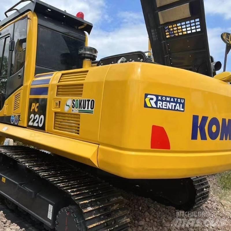 Komatsu PC 220 Pásová rýpadla