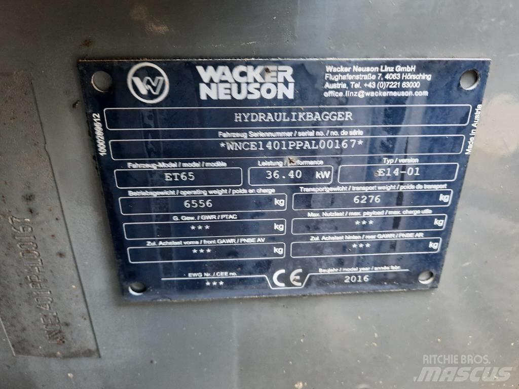 Wacker Neuson ET 65 Mini rýpadla < 7t