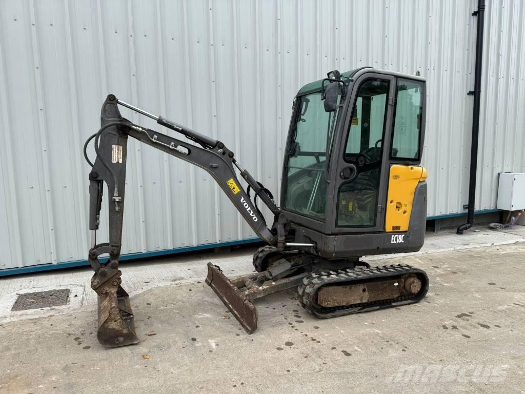 Volvo EC 18 C Mini rýpadla < 7t