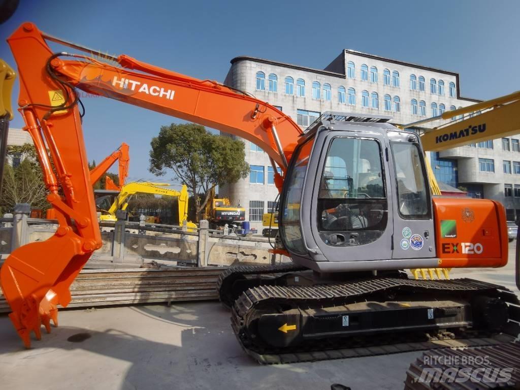 Hitachi EX 120 Pásová rýpadla