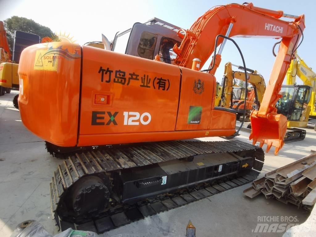 Hitachi EX 120 Pásová rýpadla
