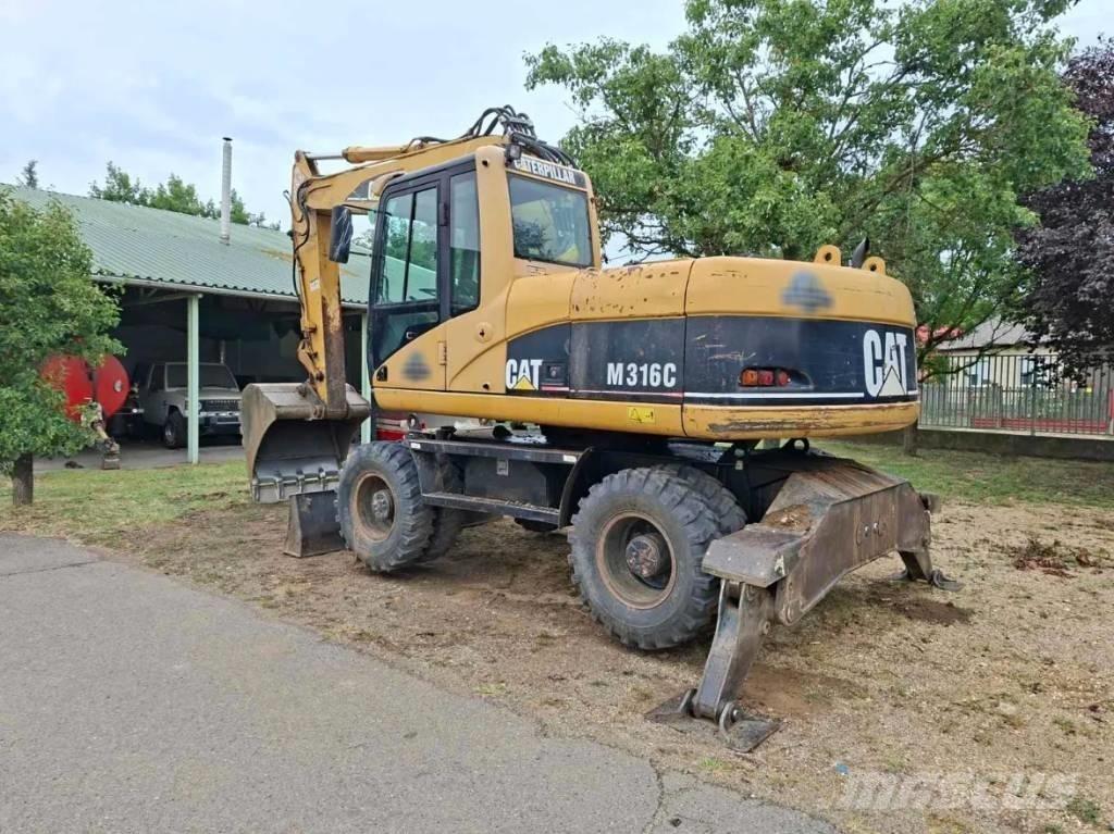 CAT M 316 C Kolová rýpadla
