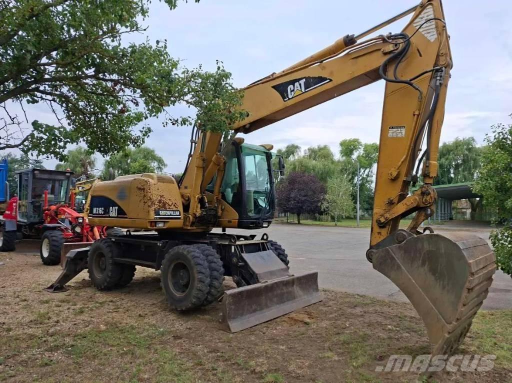 CAT M 316 C Kolová rýpadla