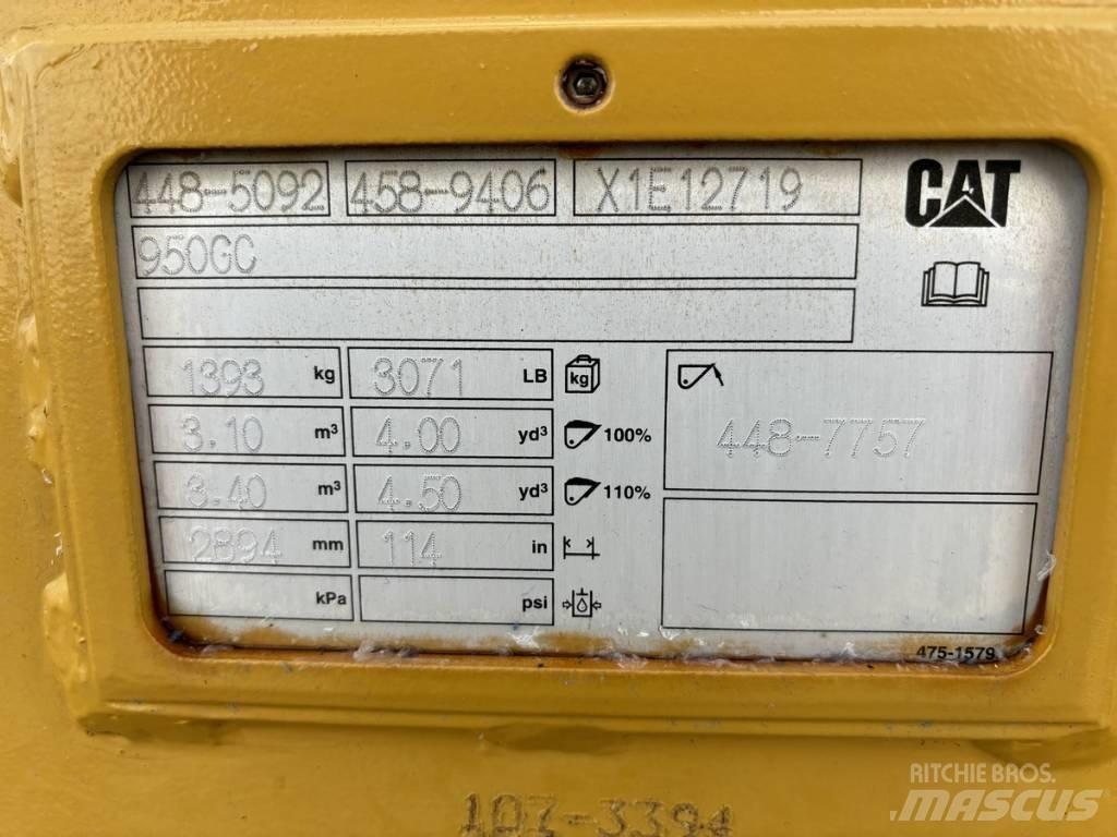 CAT 950GC Ostatní komponenty