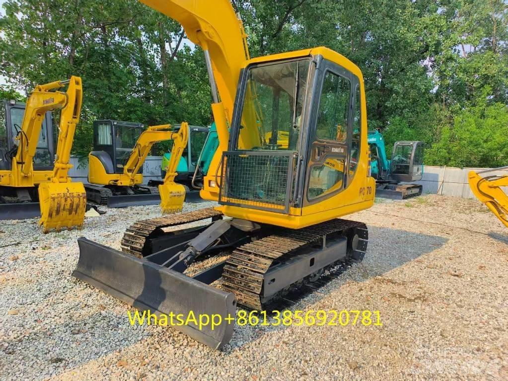 Komatsu PC 70-7 Pásová rýpadla