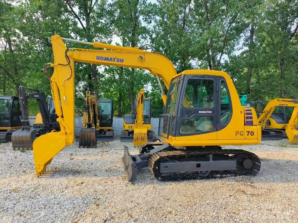 Komatsu PC 70-7 Pásová rýpadla