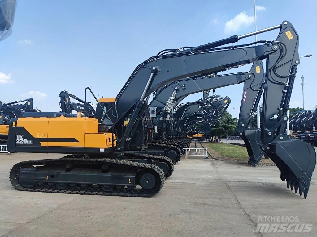 Hyundai HX220HD Pásová rýpadla