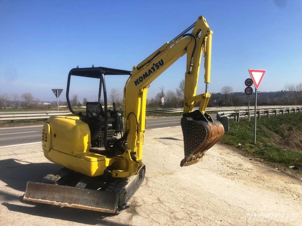 Komatsu PC20R-8 Mini rýpadla < 7t