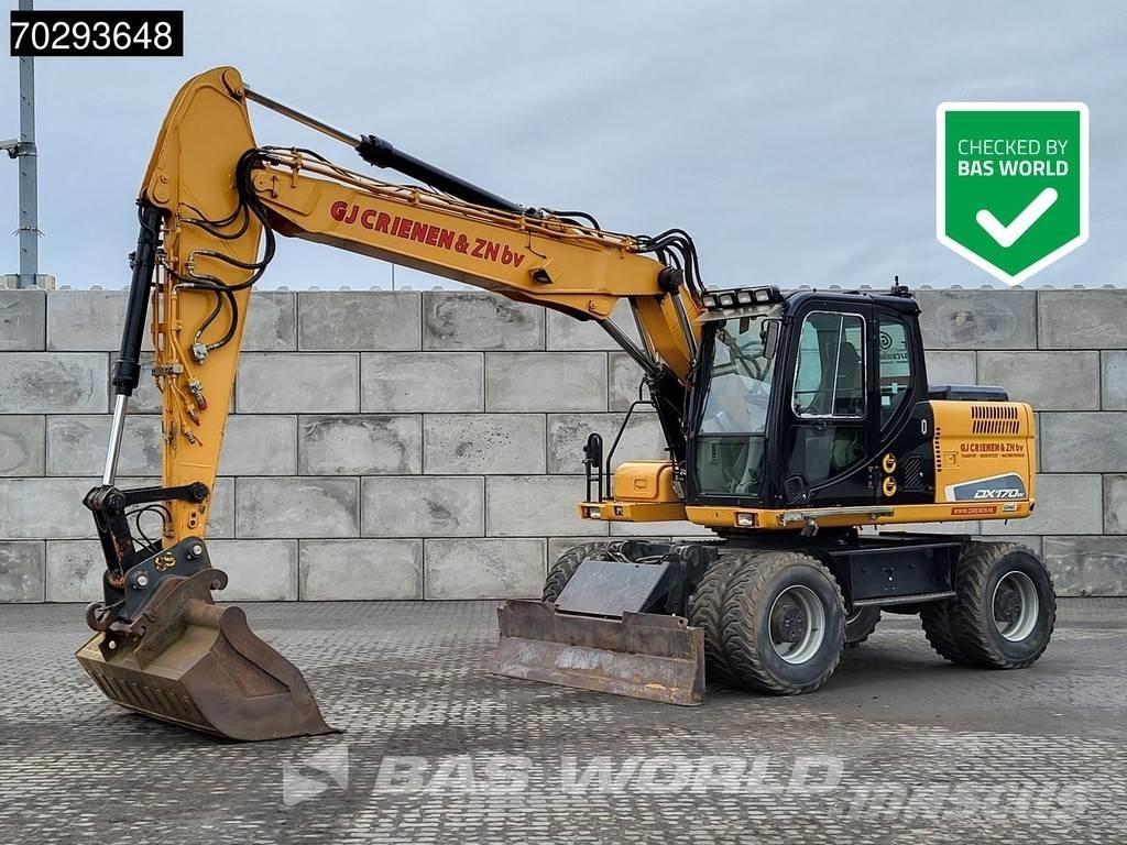 Doosan DX170 W Kolová rýpadla