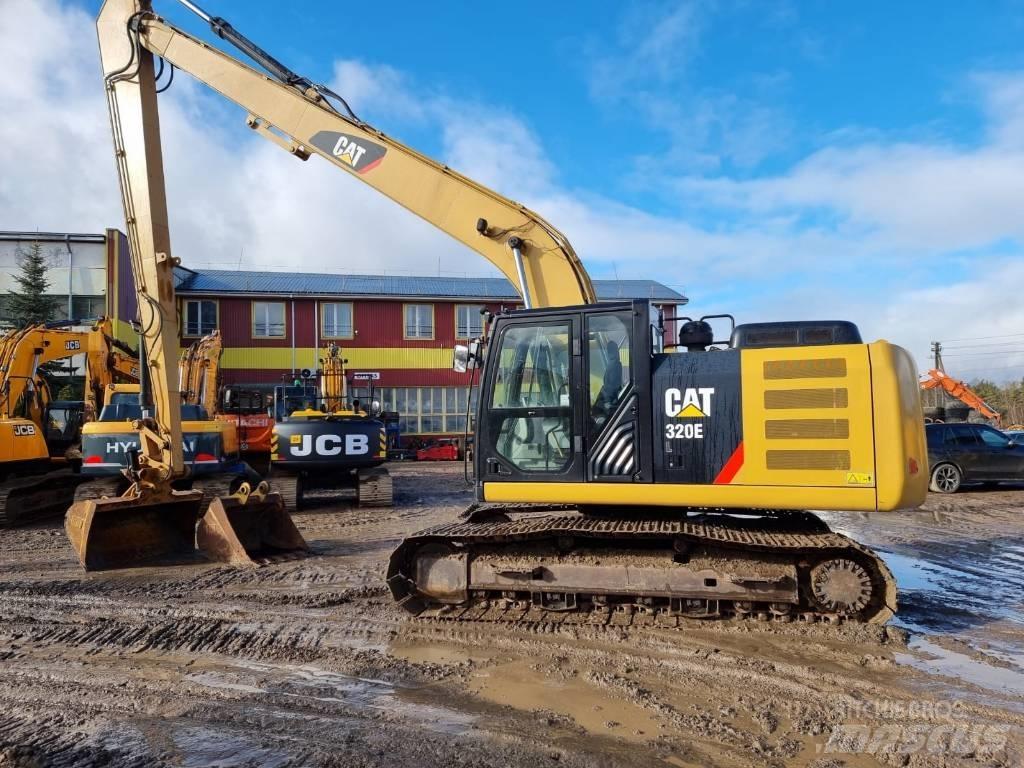 CAT 320 EL Long Boom Pásová rýpadla