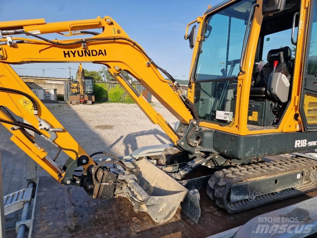 Hyundai R18-9AK Mini rýpadla < 7t