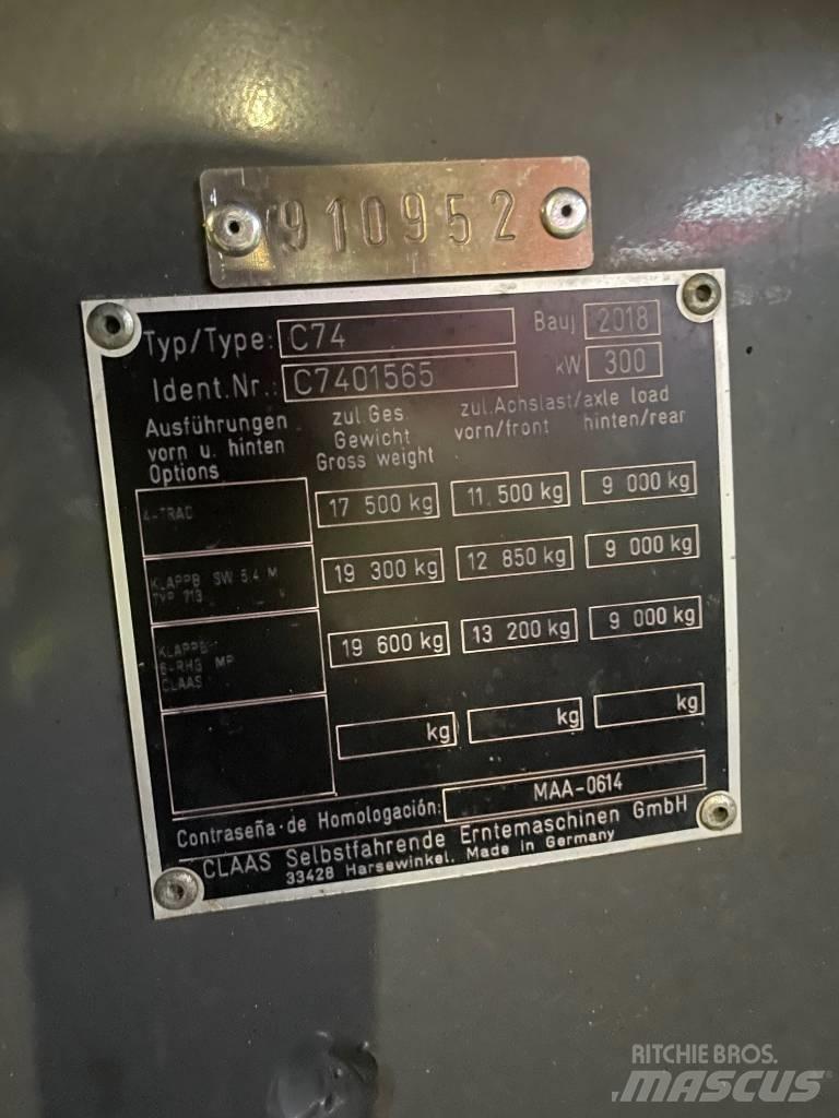 CLAAS Lexion 660 Sklízecí mlátičky