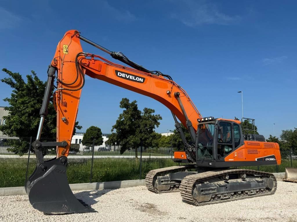 Doosan DX 380 LC-5 Pásová rýpadla
