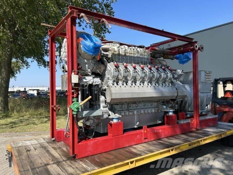 MTU 16V4000 Plynové generátory