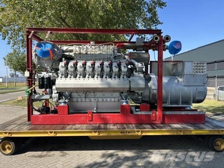 MTU 16V4000 Plynové generátory