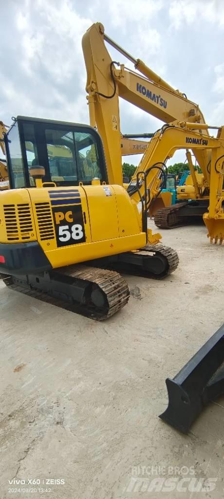 Komatsu PC 58 Mini rýpadla < 7t