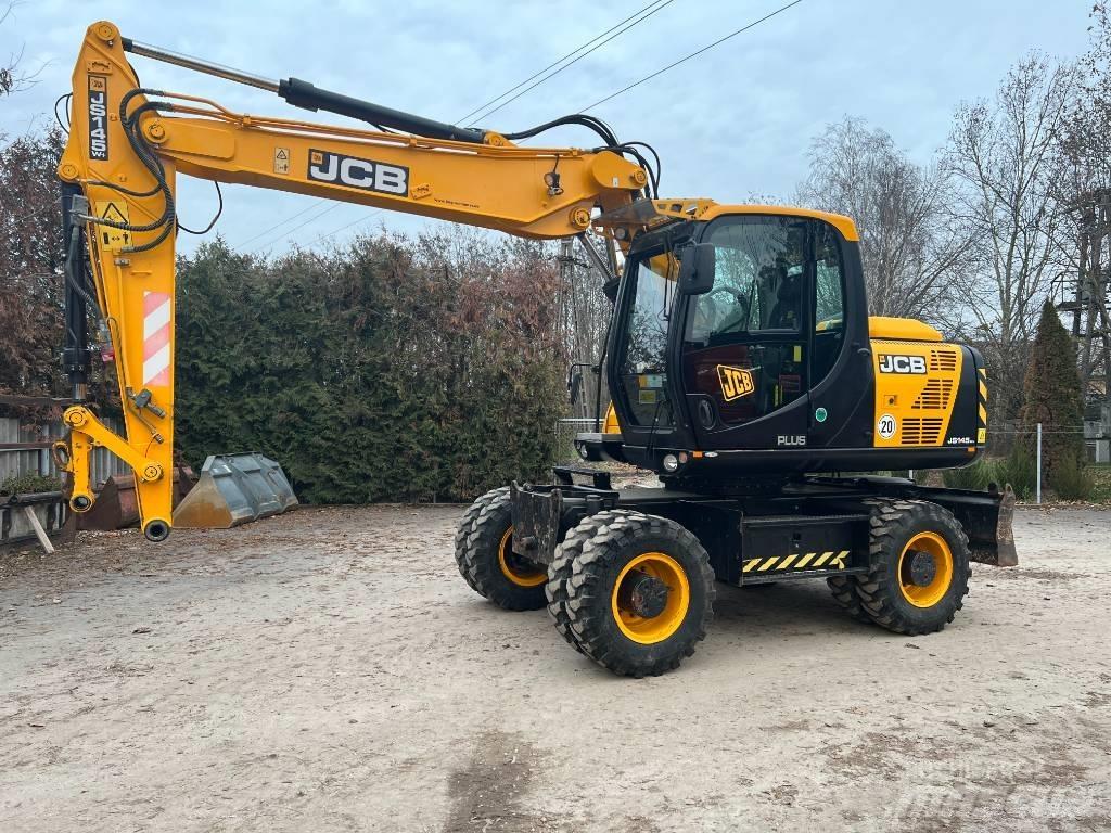 JCB JS 145 W+ TT4i Kolová rýpadla