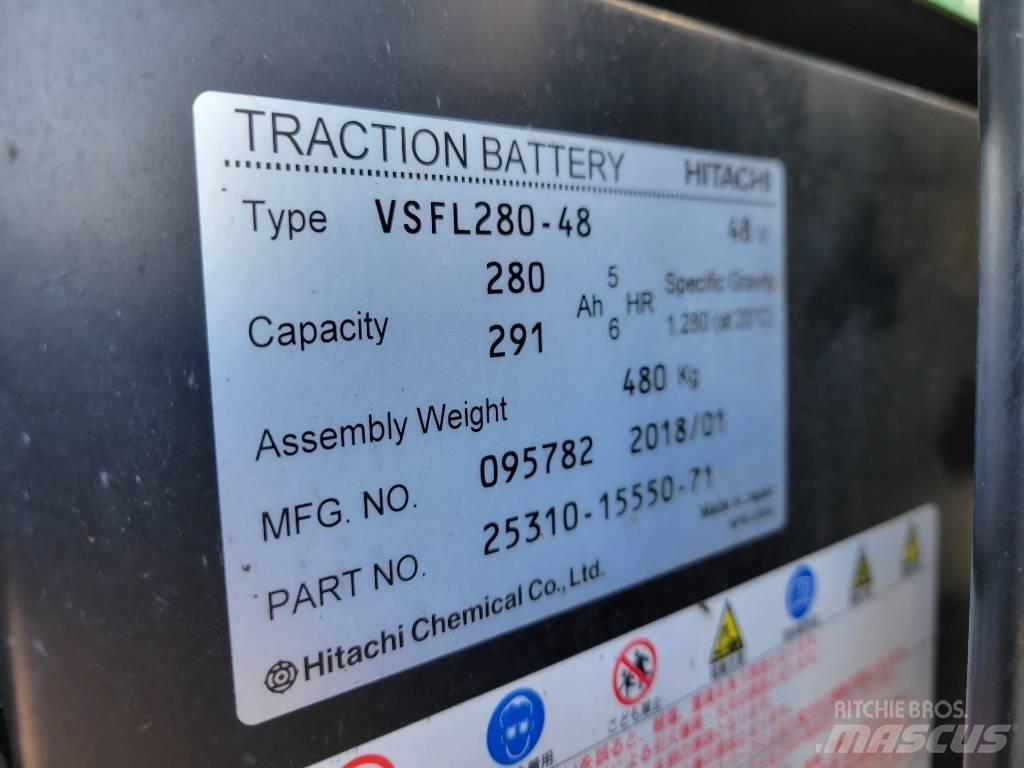 Toyota 8FBRS15 Akumulátorové vozíky
