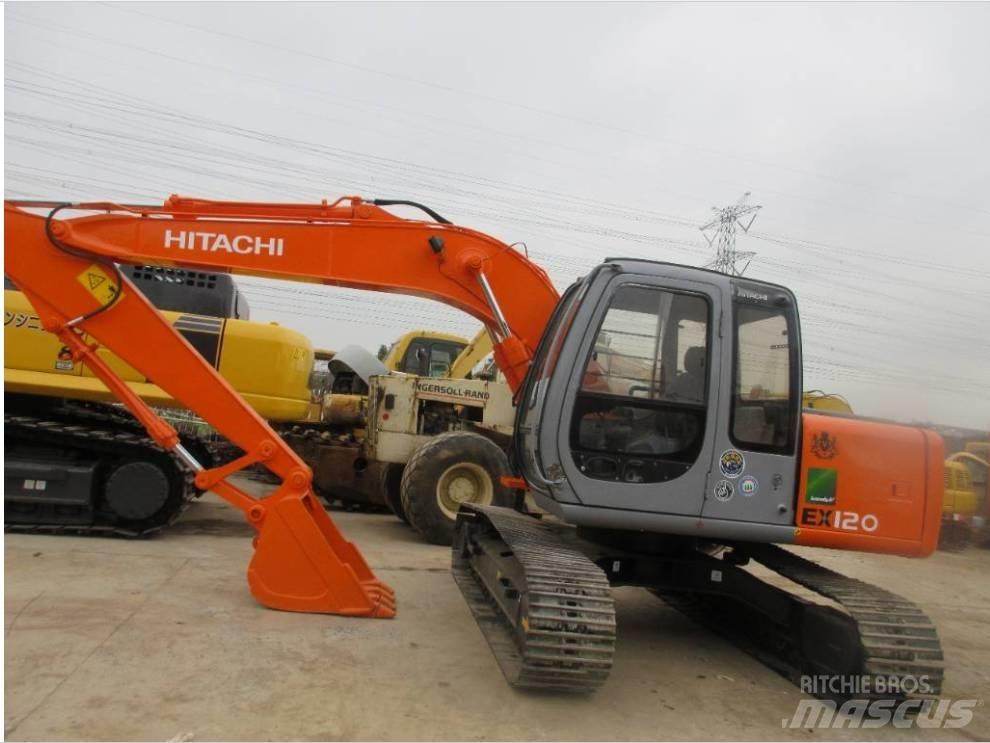 Hitachi EX 120-3 Pásová rýpadla