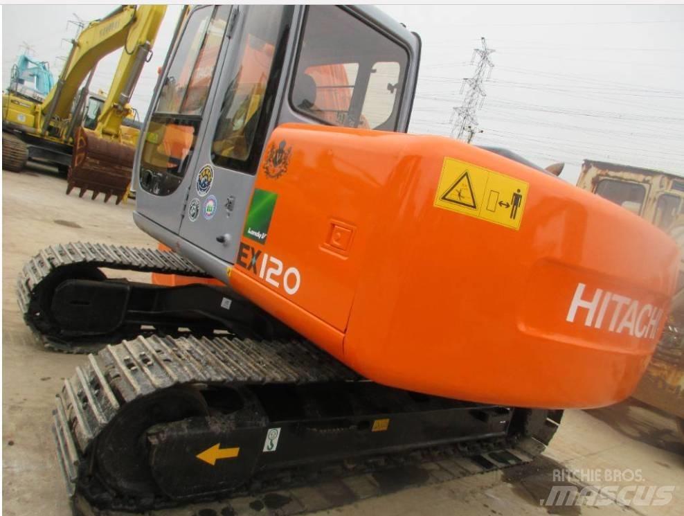 Hitachi EX 120-3 Pásová rýpadla