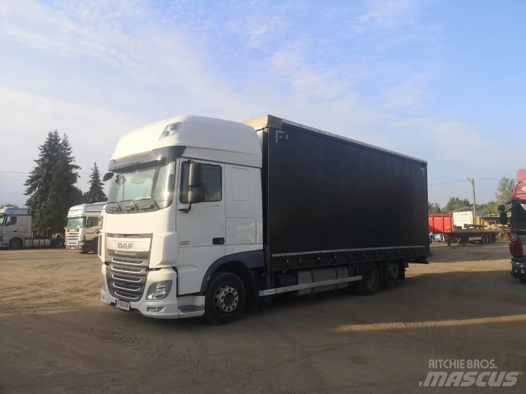 DAF XF 480 6x2 Jumbo Zaplachtované vozy