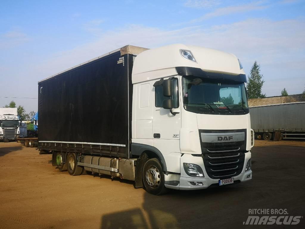 DAF XF 480 6x2 Jumbo Zaplachtované vozy