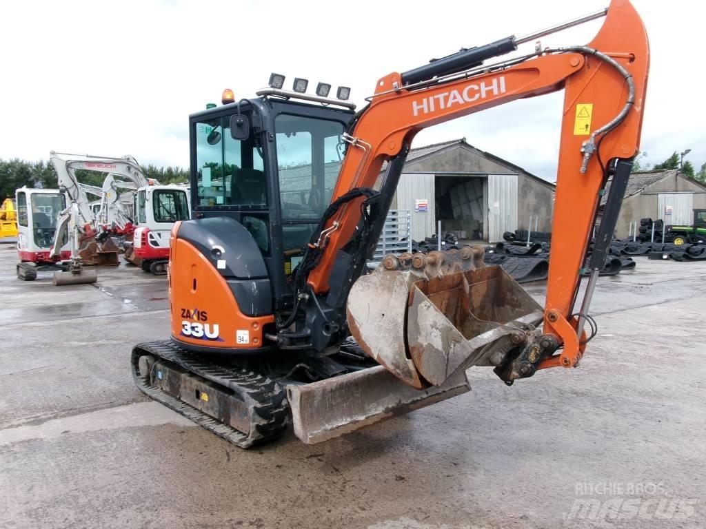 Hitachi Zaxis 33U-6 Mini rýpadla < 7t