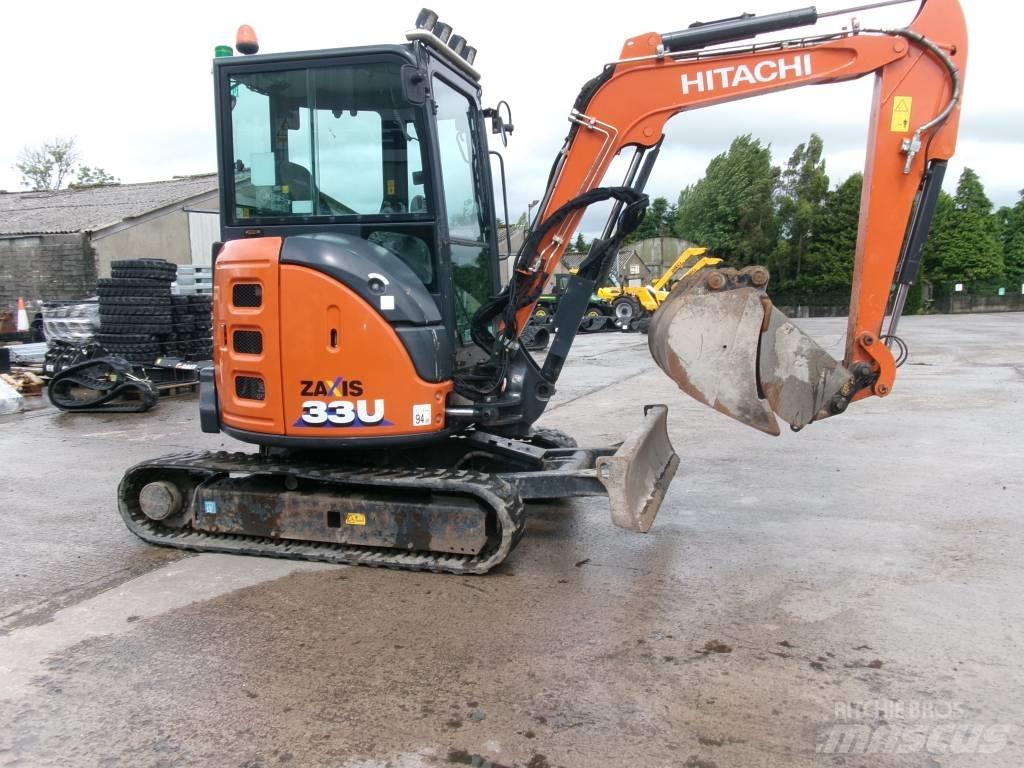 Hitachi Zaxis 33U-6 Mini rýpadla < 7t
