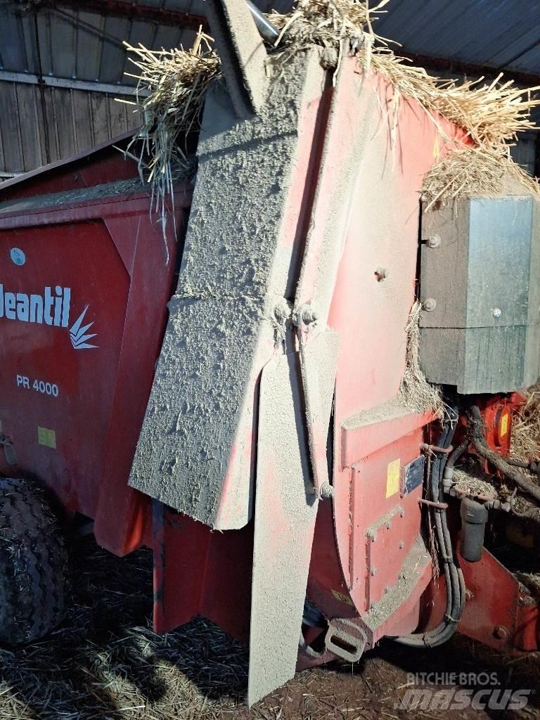 Jeantil Pr4000 Drtiče a řezače balíků