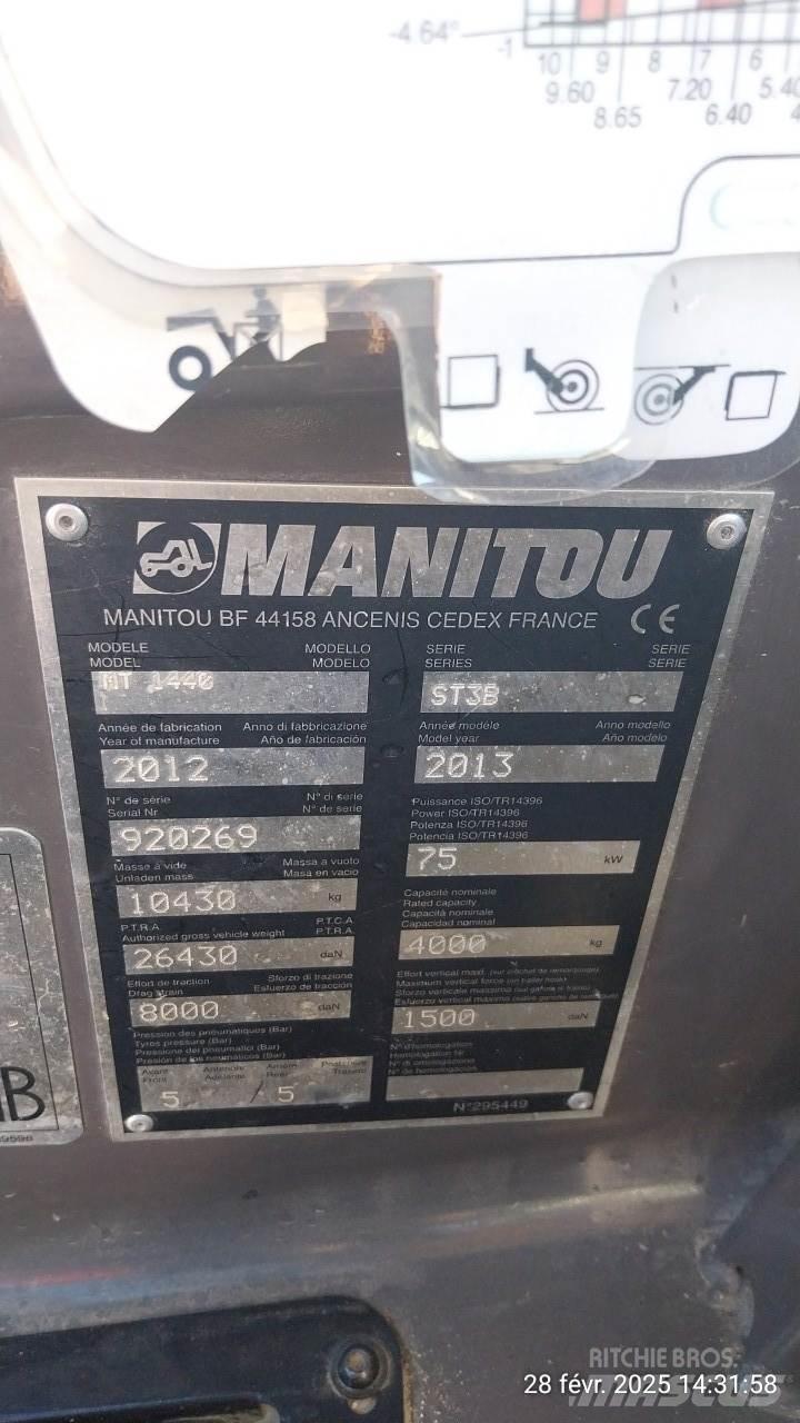 Manitou MT1440 Teleskopické manipulátory