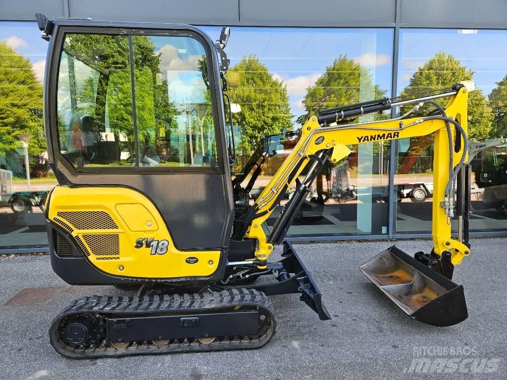 Yanmar SV 18 Mini rýpadla < 7t