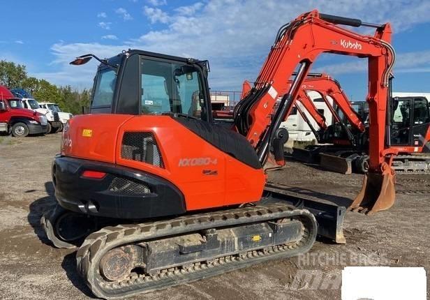 Kubota KX080-4S2 Pásová rýpadla