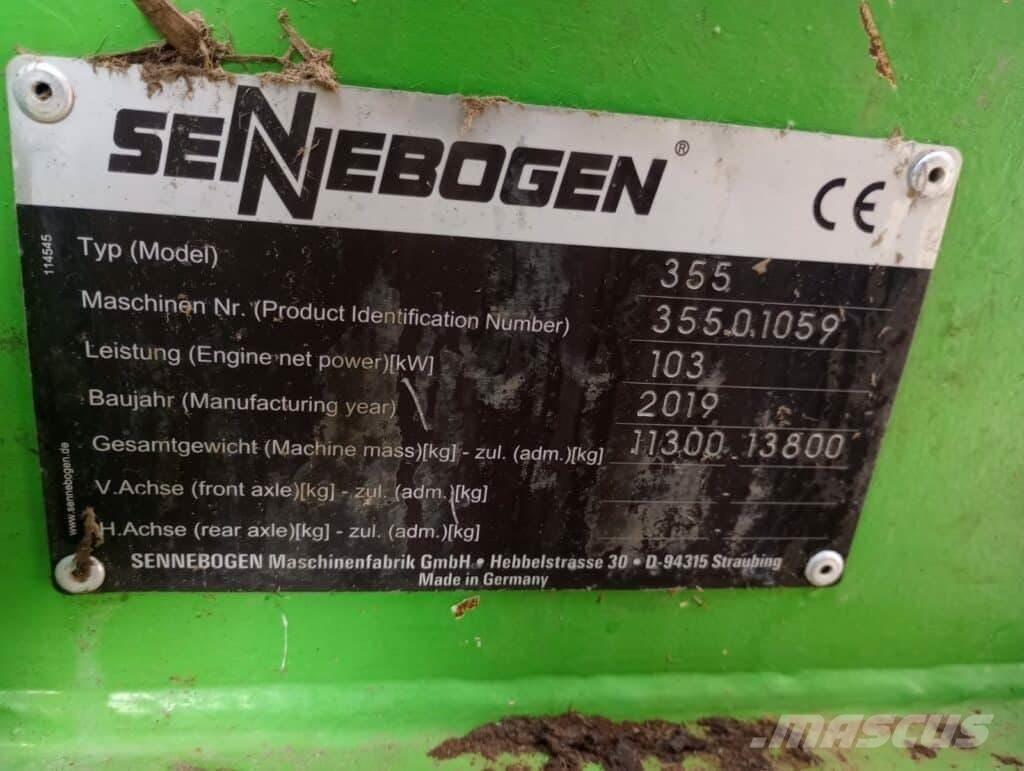 Sennebogen 355E Stroje pro manipulaci s odpadem