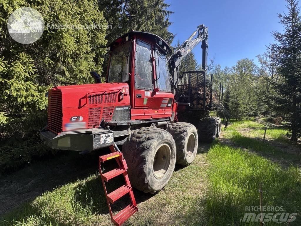 Komatsu 845 Vyvážecí traktory